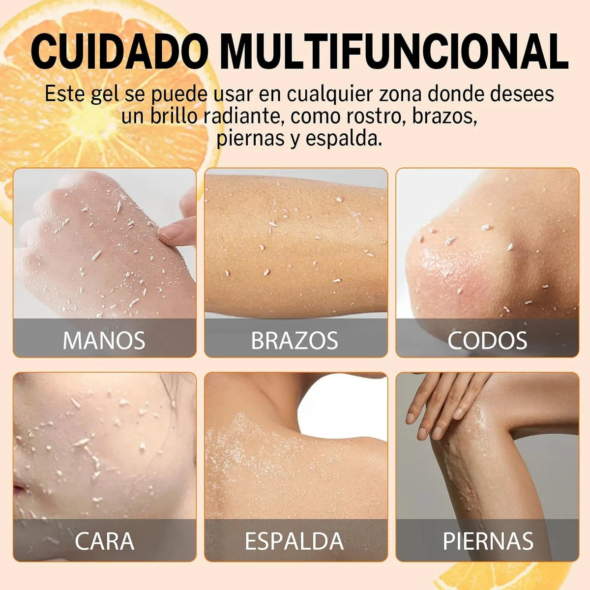 OrangeGlow™ - Exfoliante Enzimático de Naranja