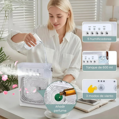BrisaPolar Pro™ - Refresca tu espacio al instante