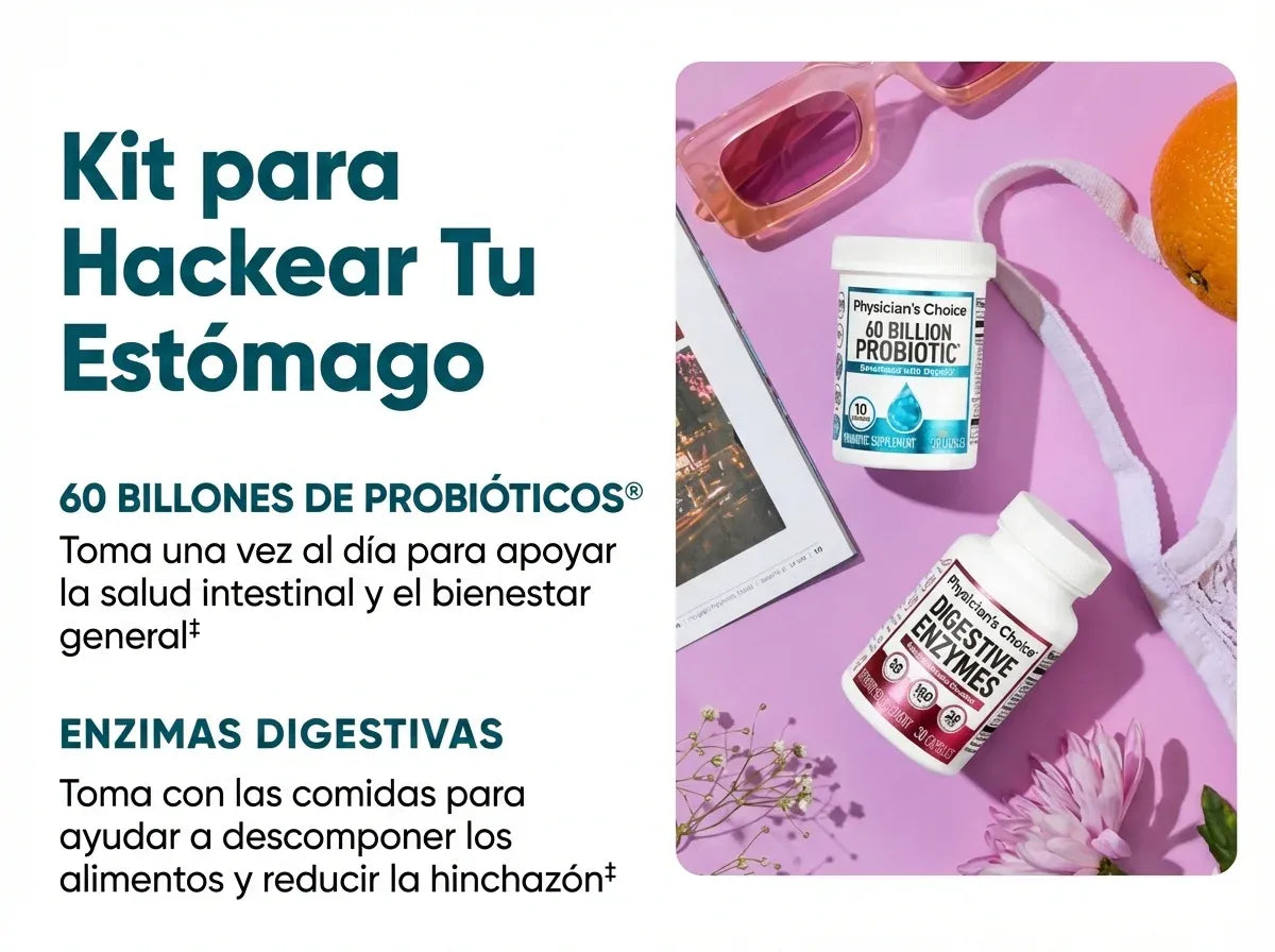 Physicians's Choice™ Enzimas Digestivas + Probióticos
