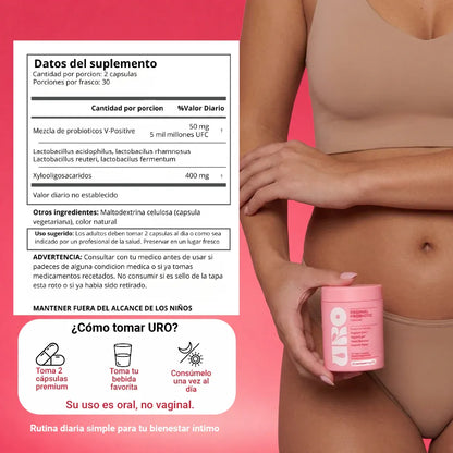 URO Probióticos™ - Recupera Tu Bienestar Íntimo