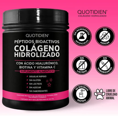 Quotidien™ Colageno - Vuelve a enamorarte de la mujer que ves en el espejo