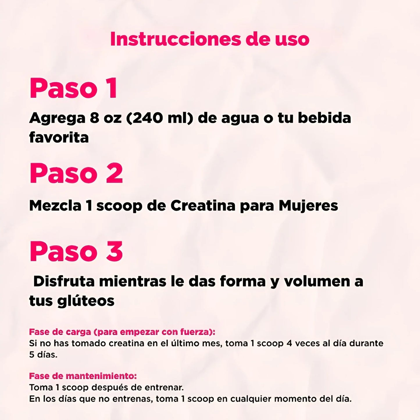 Creatina Monohidratada para Mujer - Old School™