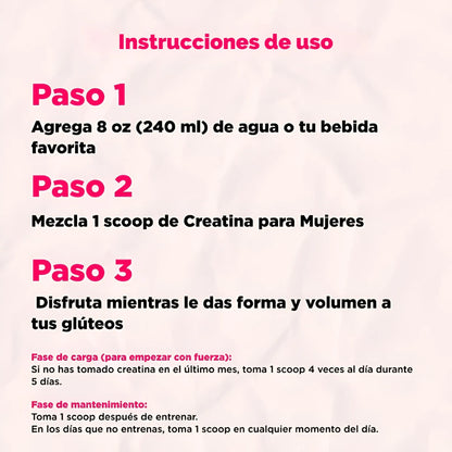 Creatina Monohidratada para Mujer - Old School™