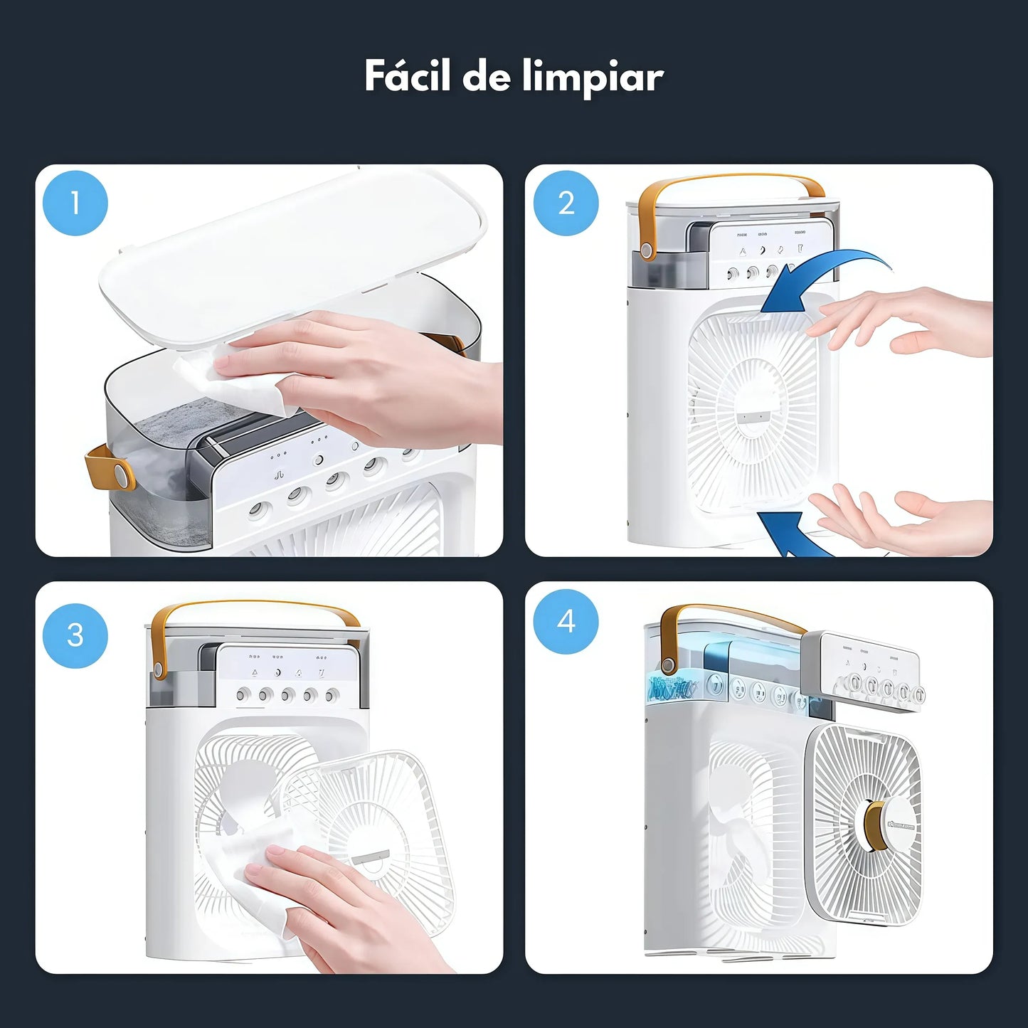 BrisaPolar Pro™ - Refresca tu espacio al instante