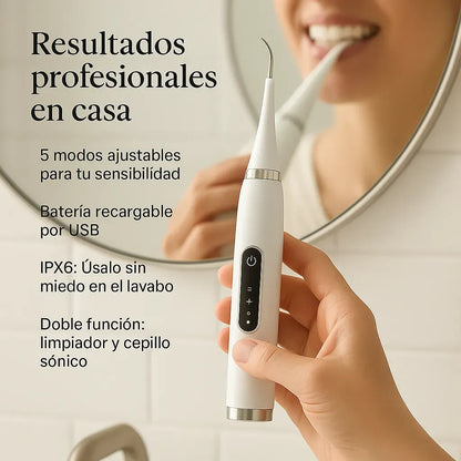 SarroClean Pro™- Limpiador Dental Recargable + Kit Completo🎁