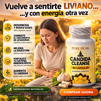 Candida Cleanse™ - Equilibra tu Intestino