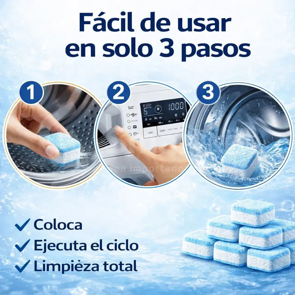 Pack Pastillas LavaPro™ - Deja Tu Lavadora como Nueva