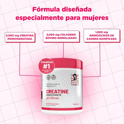 Creatina Monohidratada para Mujer - Old School™