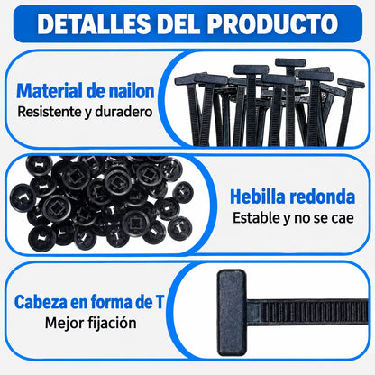 FijaCarro™ Kit de Sujetadores