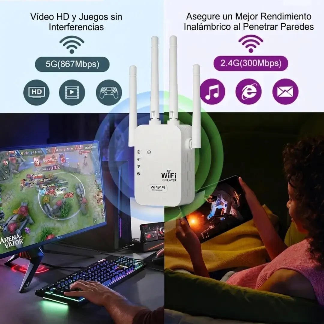 UltraWifi™ - Amplificador De Señal Wifi