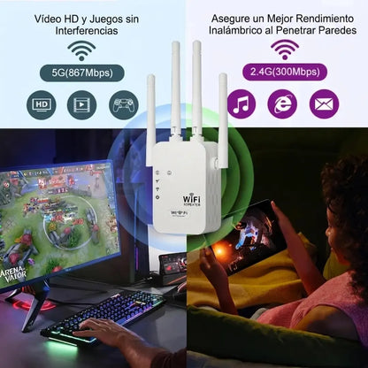 UltraWifi™ - Amplificador De Señal Wifi
