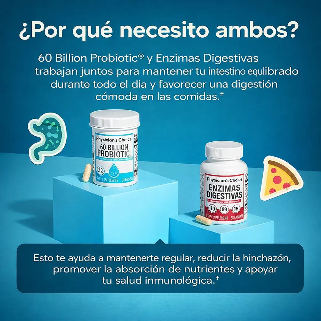 Physicians's Choice™ Enzimas Digestivas + Probióticos