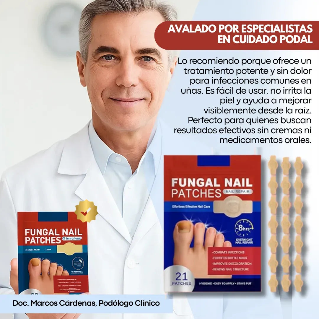 DermaPatch™ - Parches Antifúngicos para Hongo