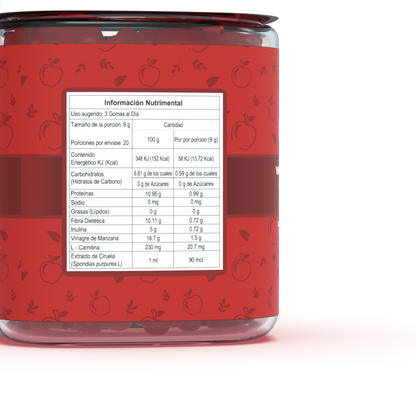 FitGummies - Gomitas Vinagre De Sidra De Manzana